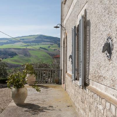 Facciata della masseria San Germano