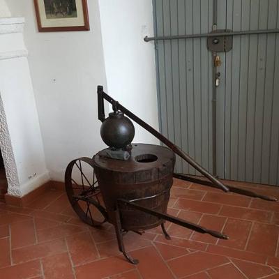 Interni della masseria San Germano